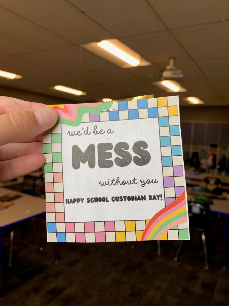 Mess message to custodians