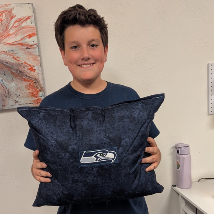 student pillow