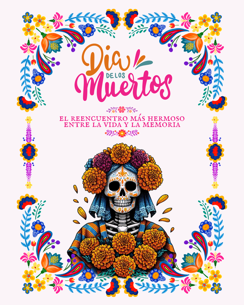 Dia de los muertos poster.