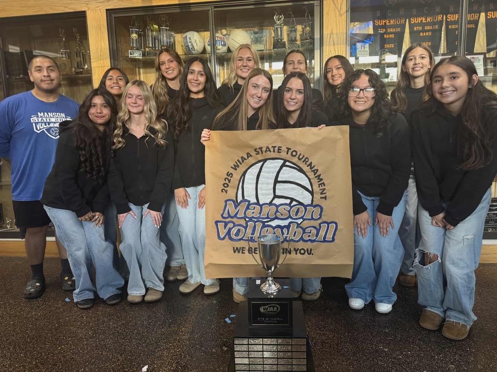 Manson volleyball team.