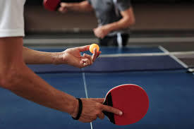 People playing ping pong