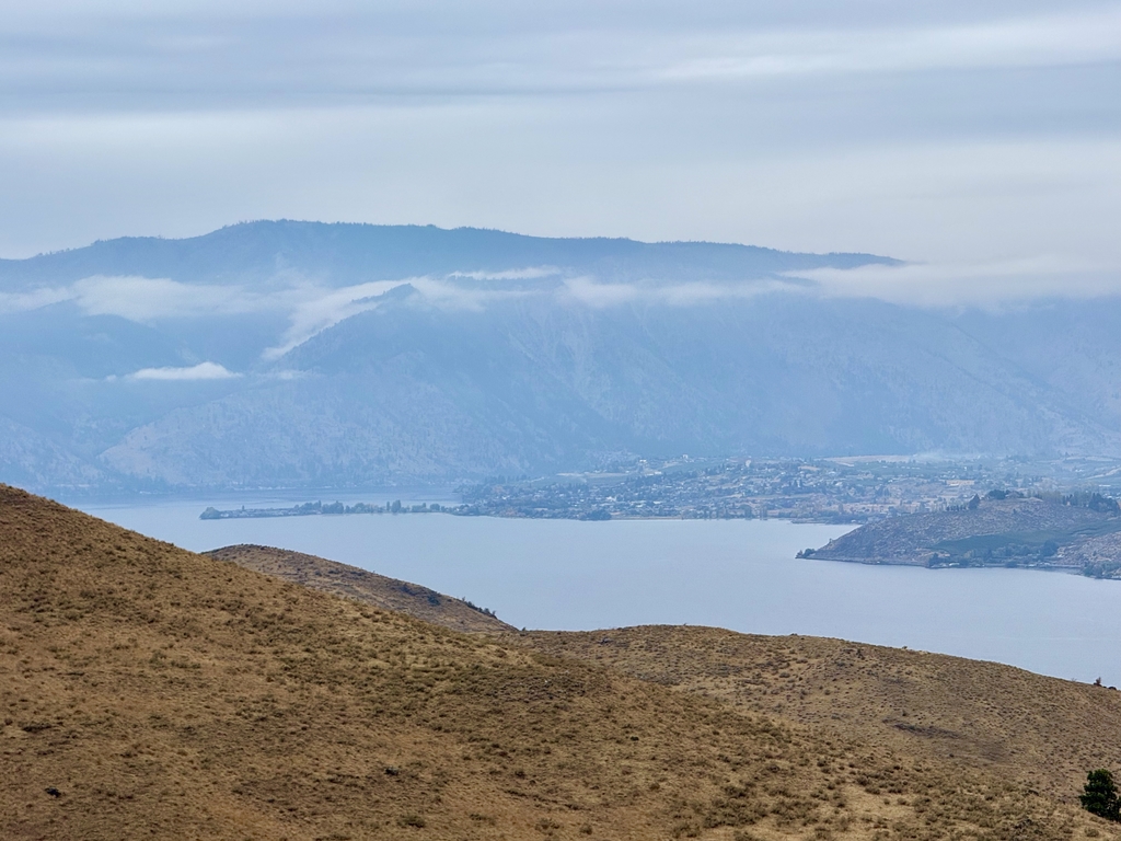 View of Lake Chelan from Chelan Butte.