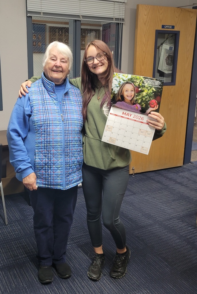 Sam Willoughby shares a picture of her calendar.