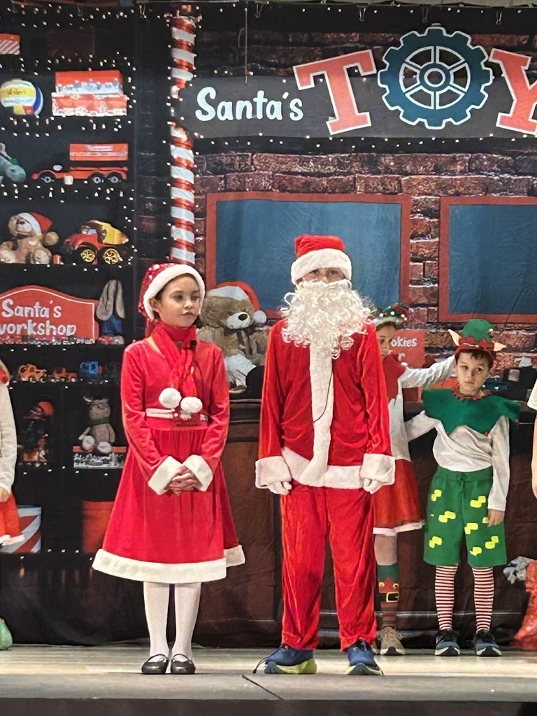 Santa and Mrs. Claus.