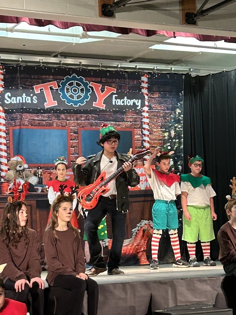 Elves plays a guitar on stage.