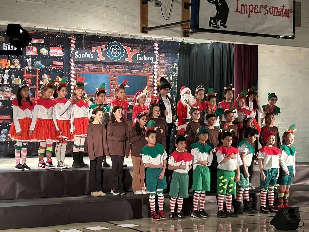 Cast of the Elves play.