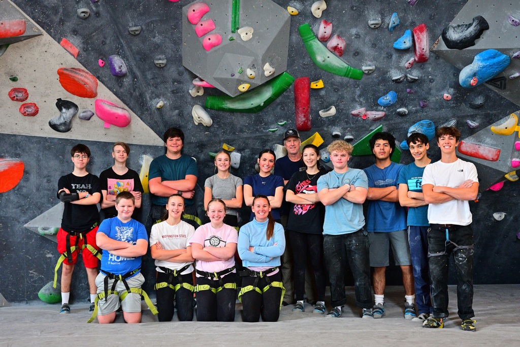 Outdoor Club at the Wenatchee Rock Gym.