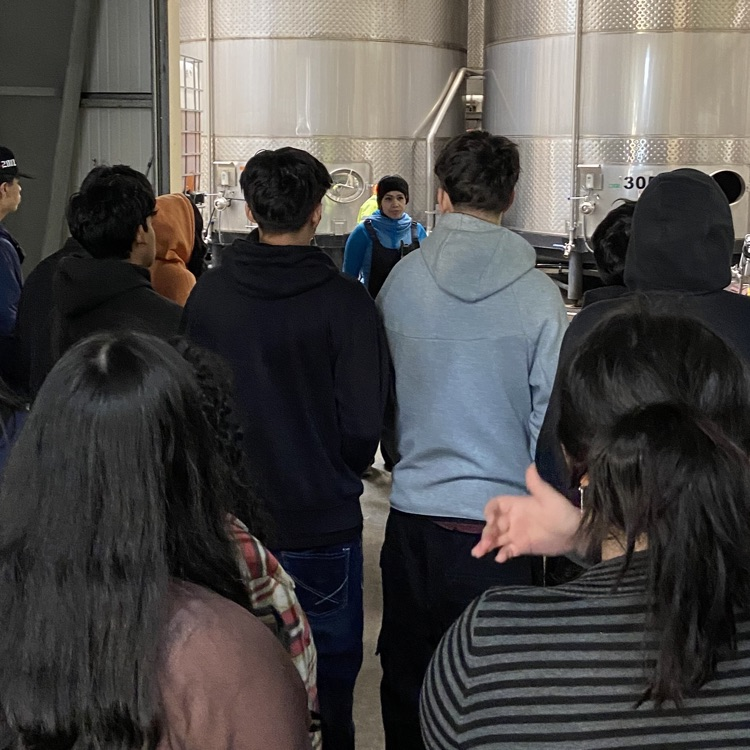 At Science field trip.