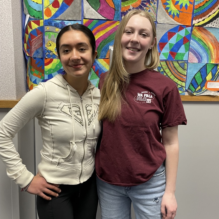 Class of 2026 Valedictorian Amelia Sivertson and Salutatorian Yaritza Villasenor