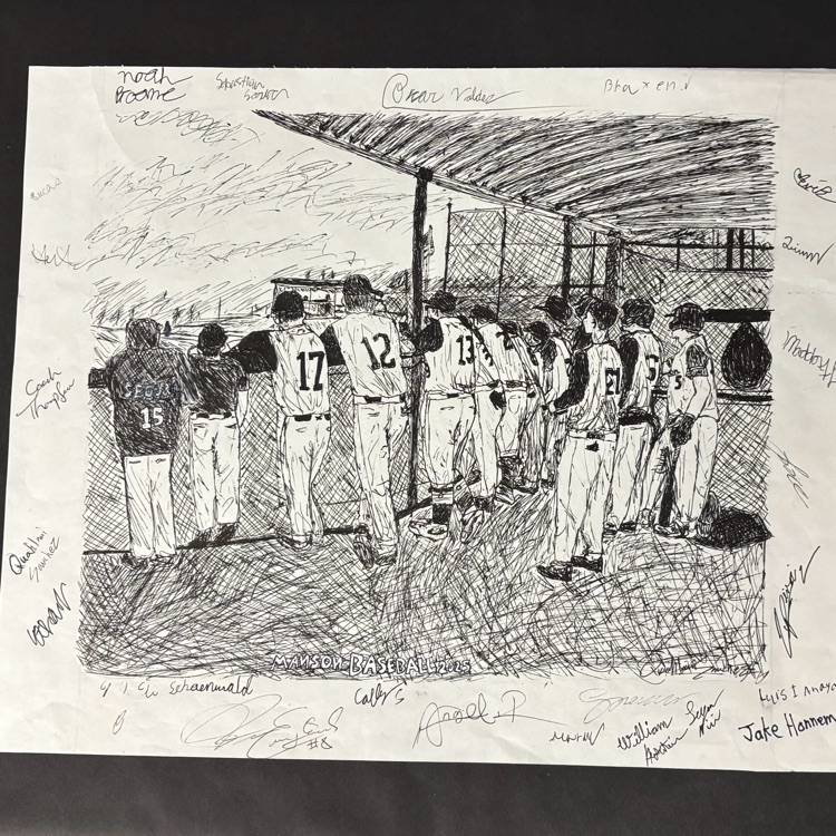 Manson Baseball 2025 by Quahlani