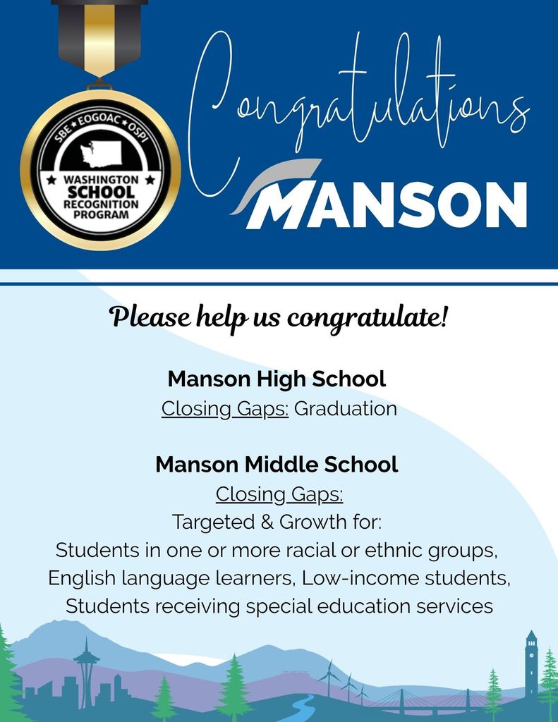 Congratulations to MSD for Closing the gaps in High School and Middle School!