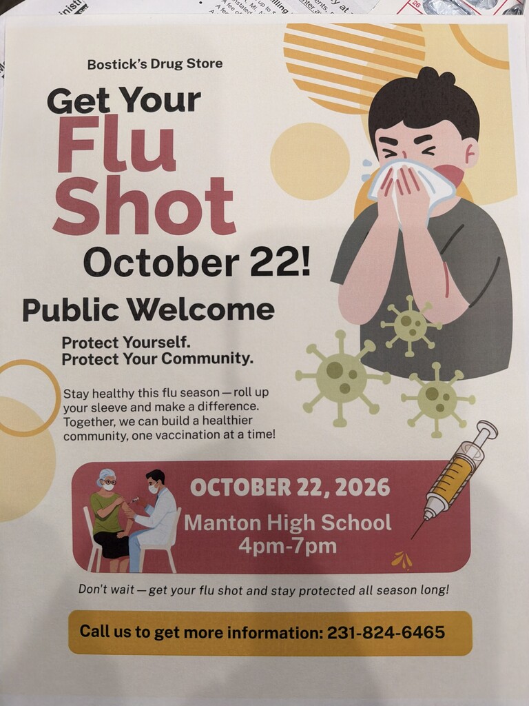 October 22, Flu Clinic