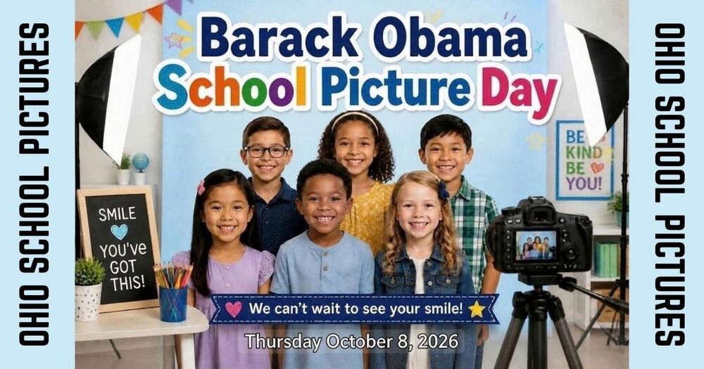 Kids in front of Camera for School Picture Day