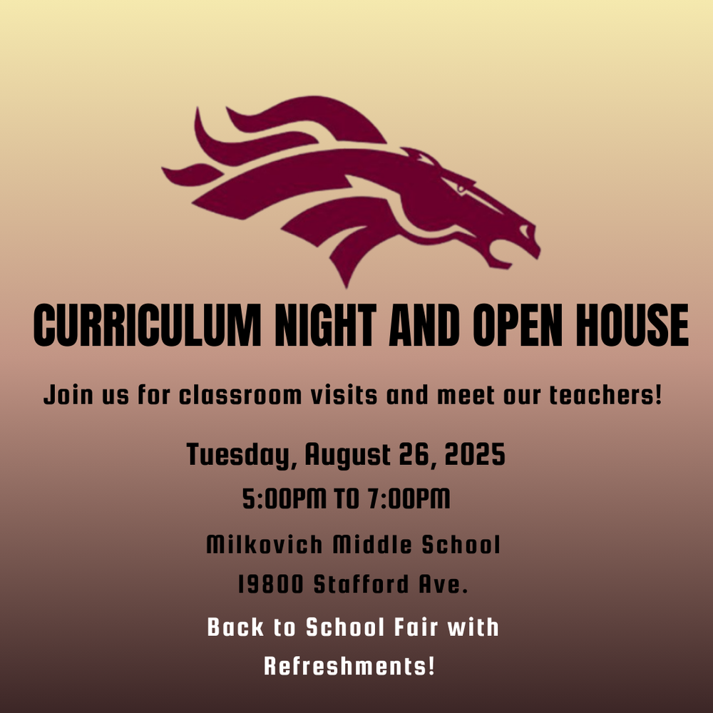Curriculum Night and Open House