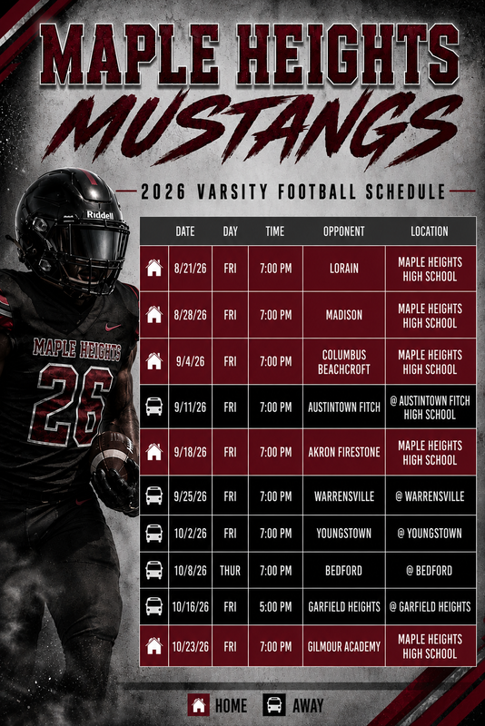 Football Schedule