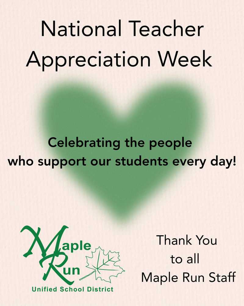 Teacher Week!