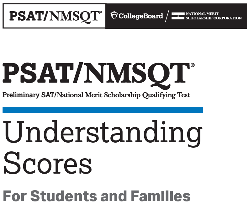 Image of PSAT - understanding scores pic