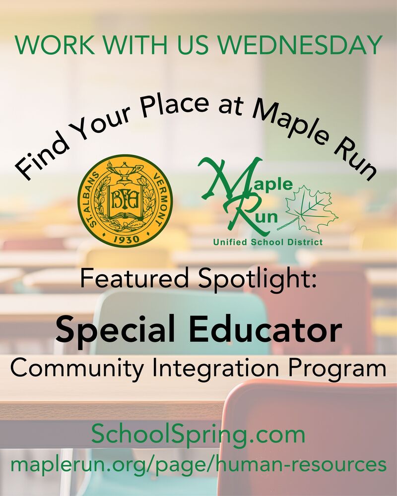 WORK WITH US WEDNESDAY