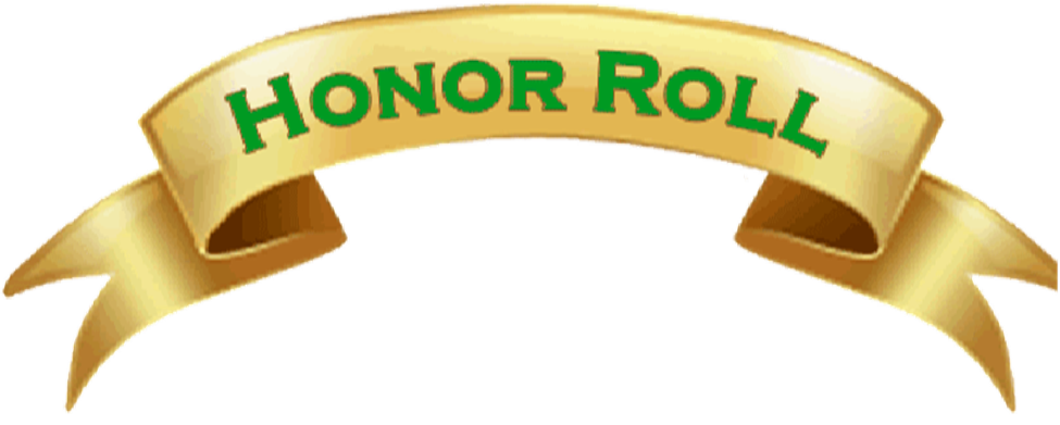 Image of Honor Roll Announcement Banner
