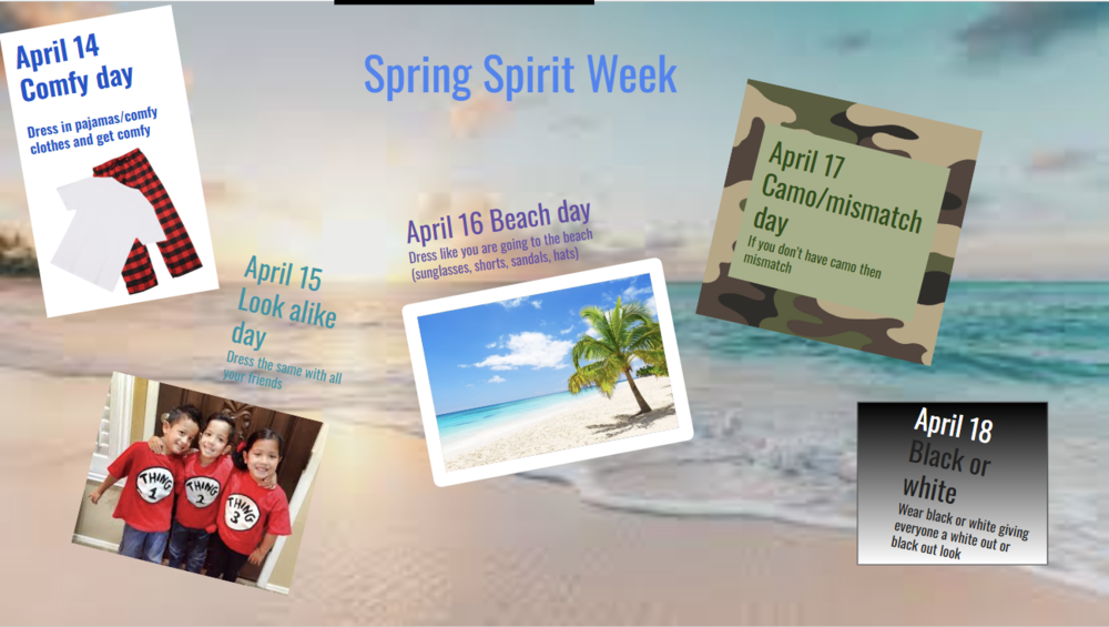spring spirit week