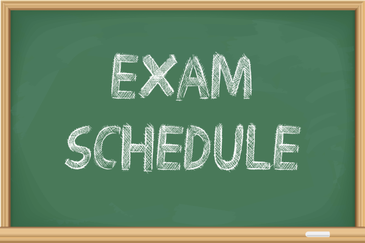 Exam Schedule image