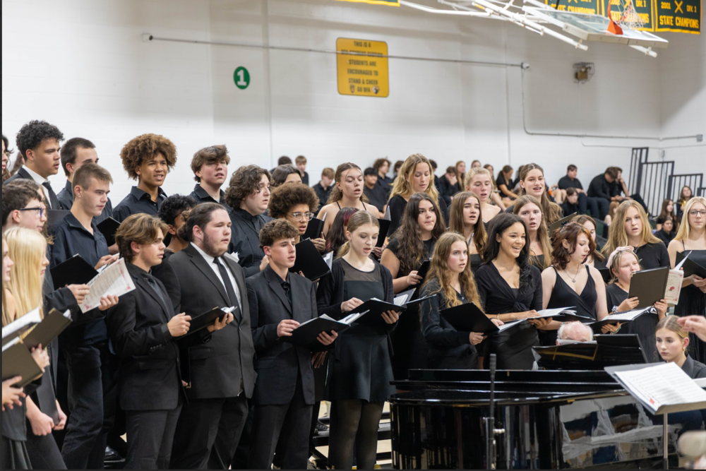 Image of fall concert held on Oct 29