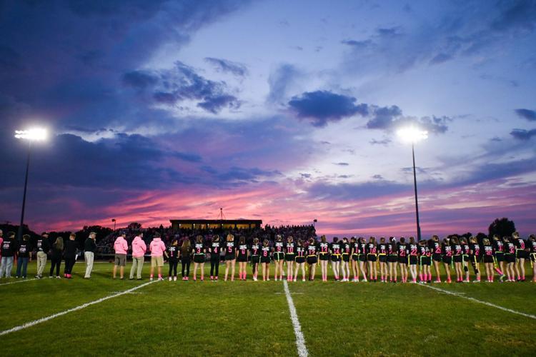 Photo from 9/27/25 Powder Puff game at sunset