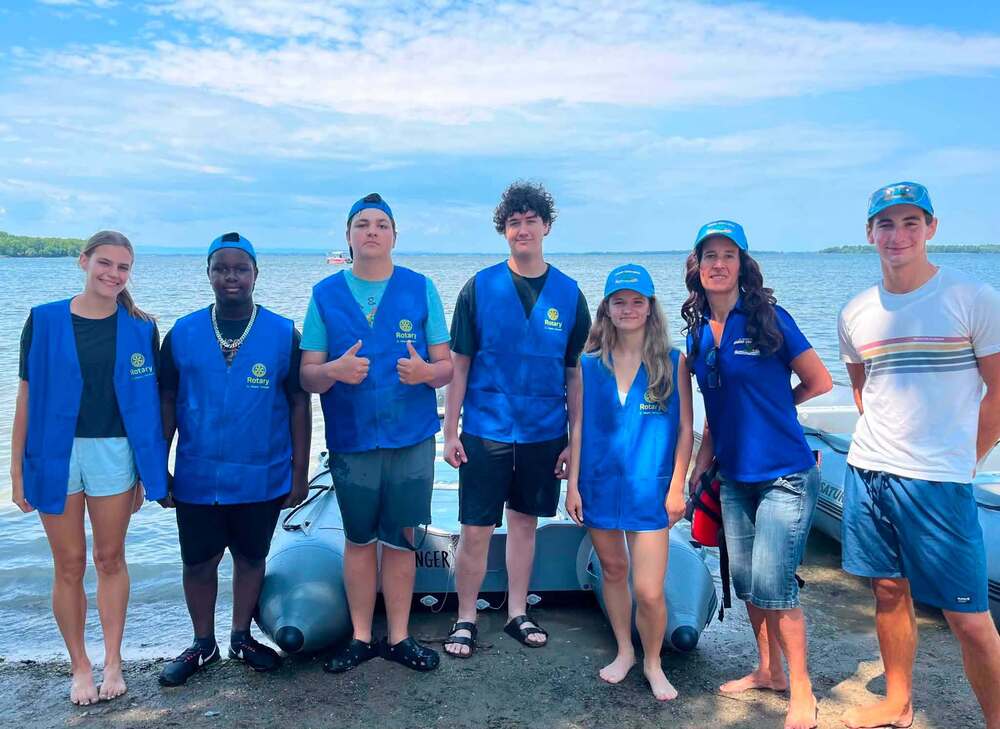 Image of BFA Rotary Interact Champ Challenge volunteers