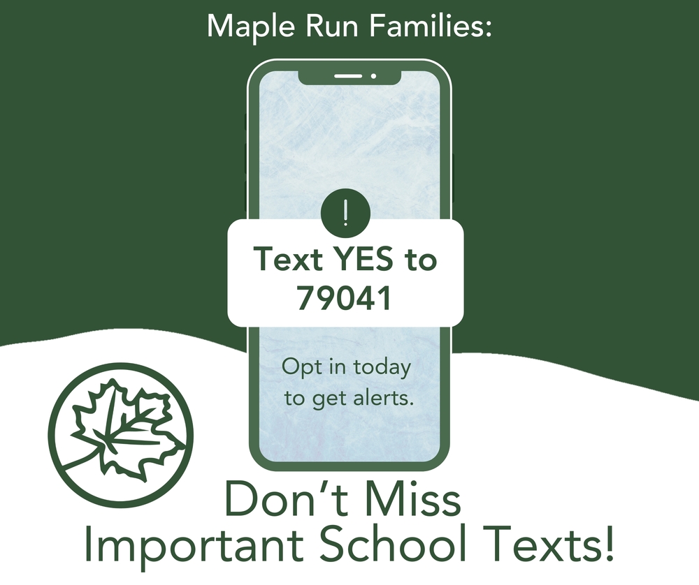 Please Make Sure You’re Receiving Maple Run Alerts!