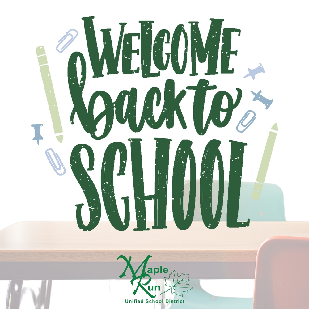 Welcome Back to School