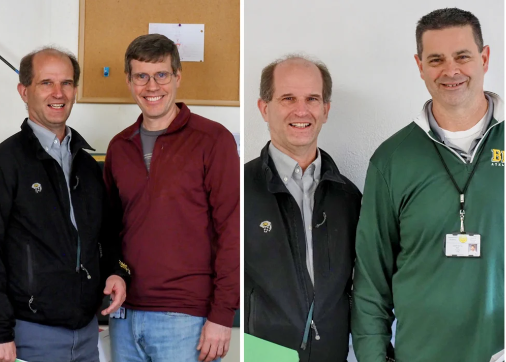 Image of Glenn McCabe and Geoff Murray Excellence Recognition