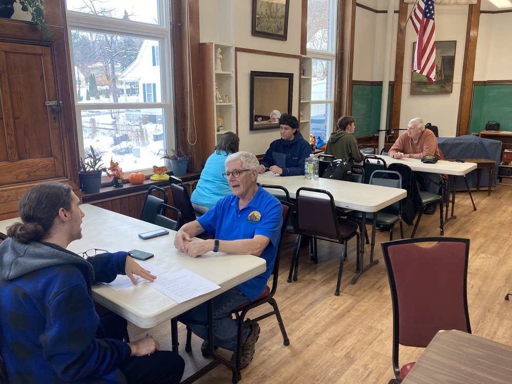 Image of creative writing students at Franklin County Senior Center