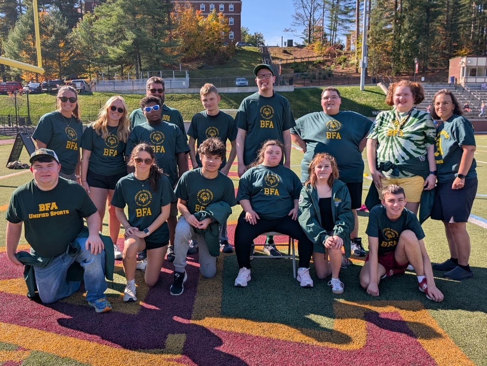 Image of Unified Sports Soccer Team at Norwich