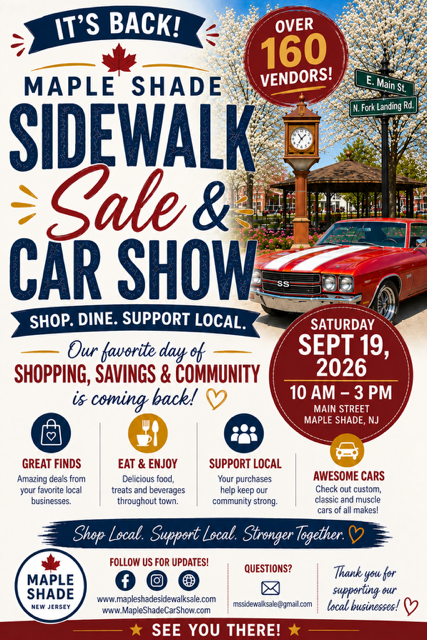 Sidewalk Sale & Car Show
