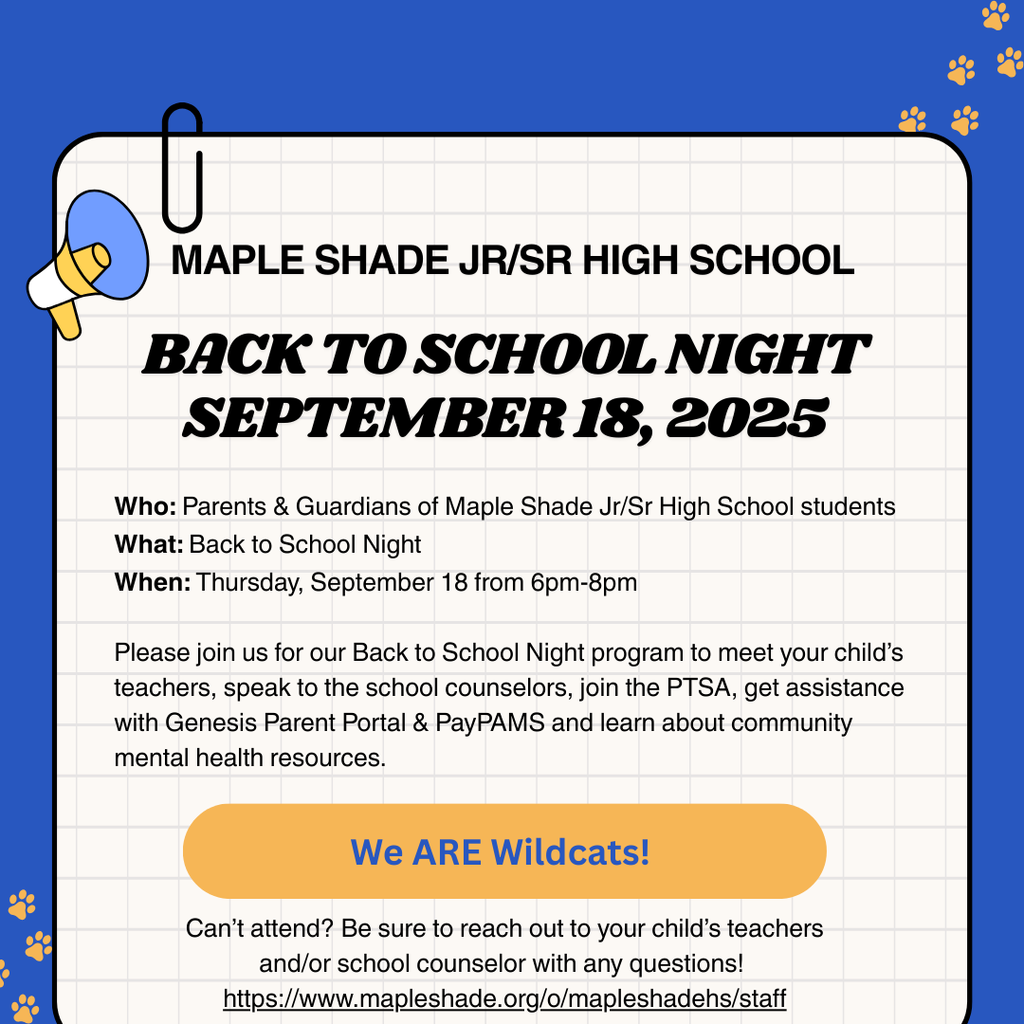 Back to School Night