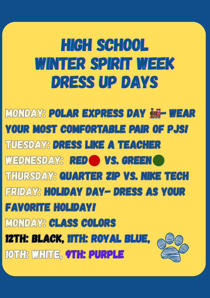 HS Dress Up Days