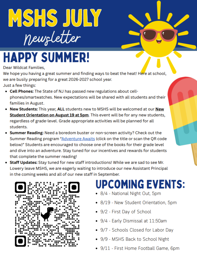 July Newsletter