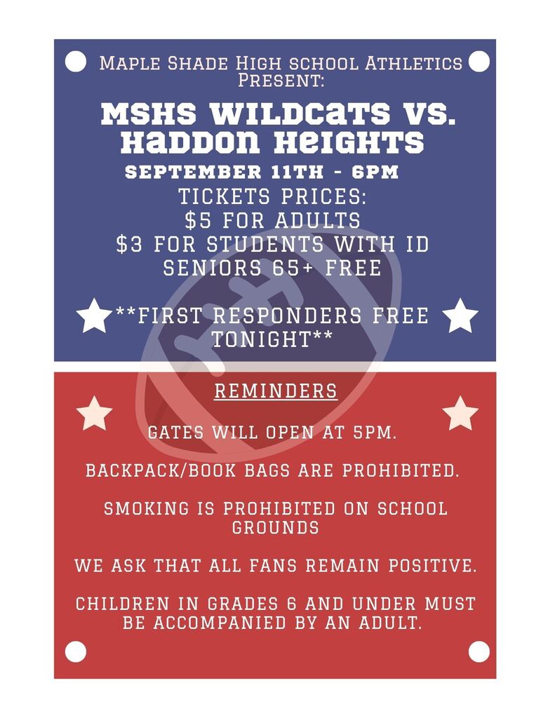 Football Game Flyer