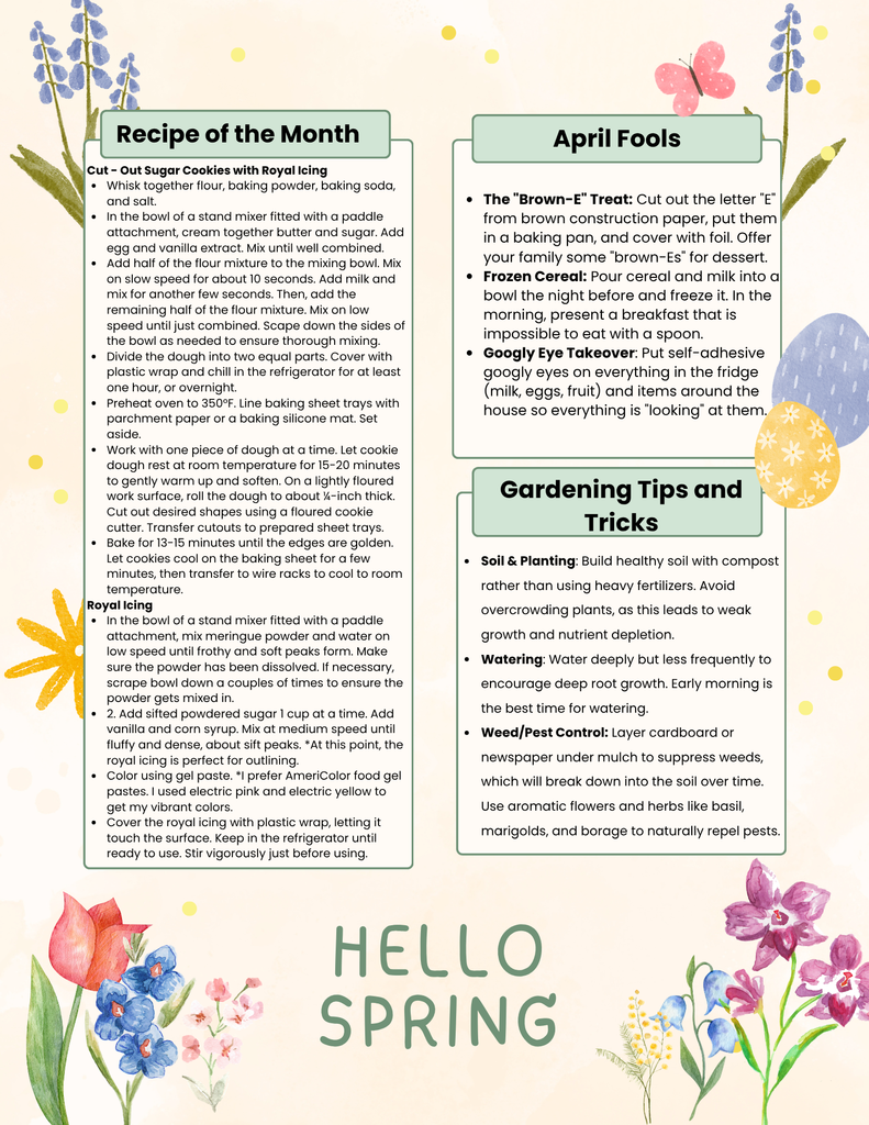 Maplewood Newsletter