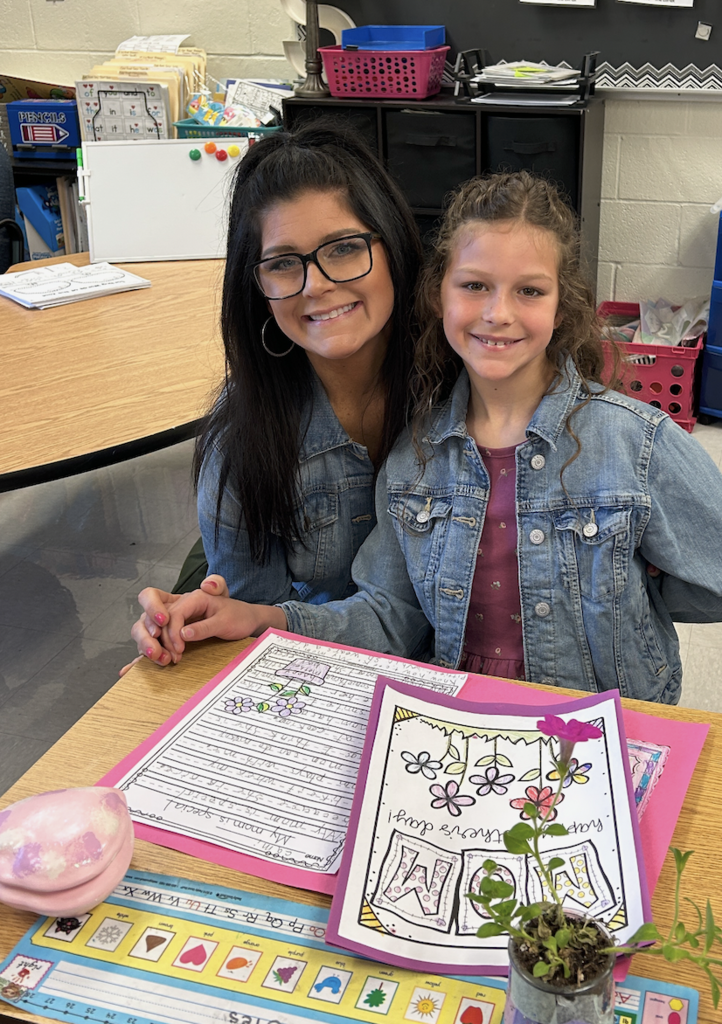On Monday, Maplewood first graders hosted a beautiful Mother’s Day Social! 🌸💖  Our students worked hard creating handmade gifts and writing heartfelt tributes for their moms. To make the day even more special, they performed a touching song that brought tears to many eyes. 🎶  It truly was a perfect day celebrating the amazing mothers and mother figures in our lives! 💐