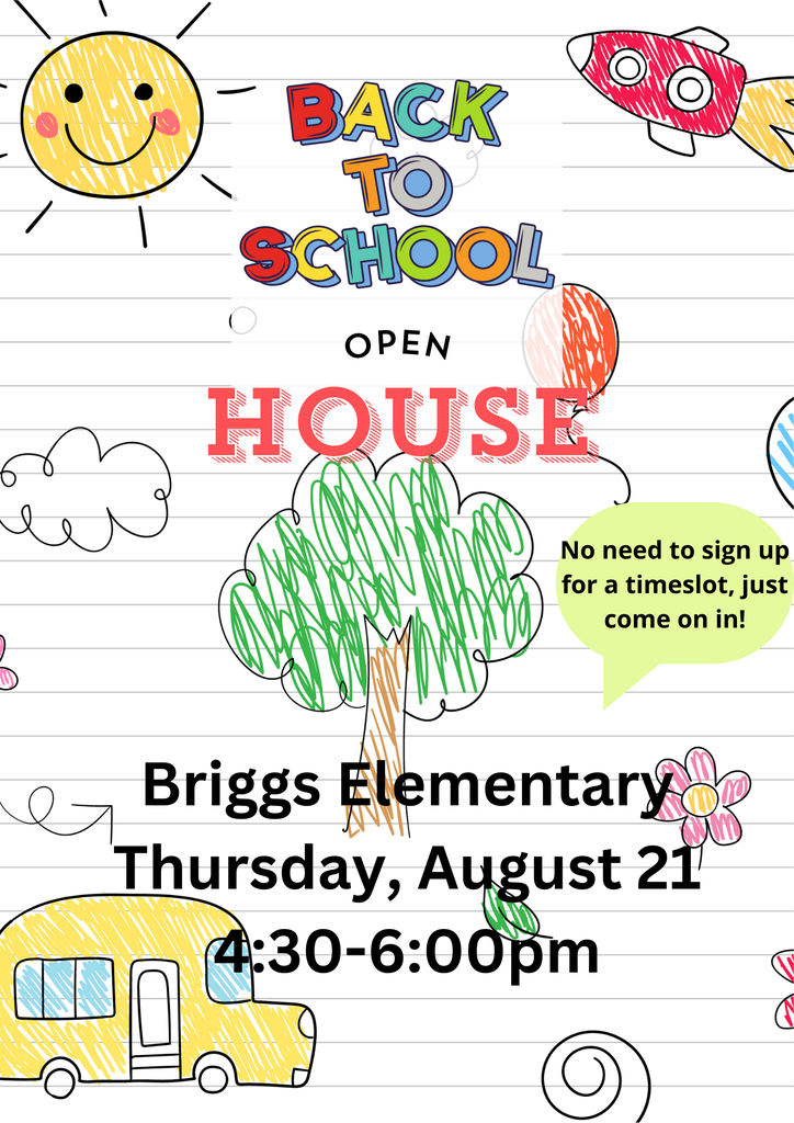 Briggs Back to School Night