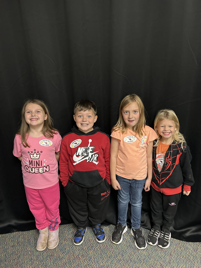 Kindergarten Leaders of the Week