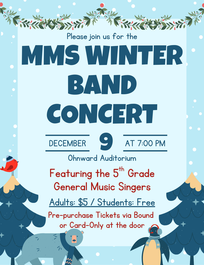 2025 MS Band Winter Concert