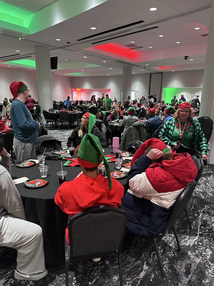 Happy Joes pizza party !