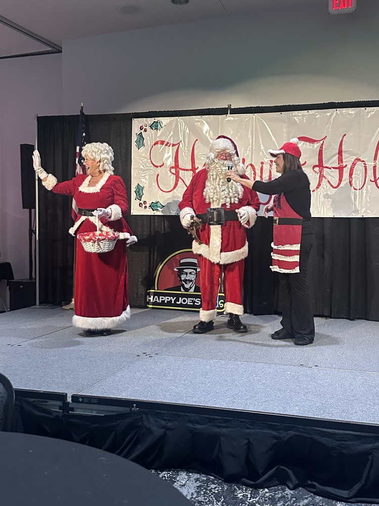 Happy Joes pizza party !