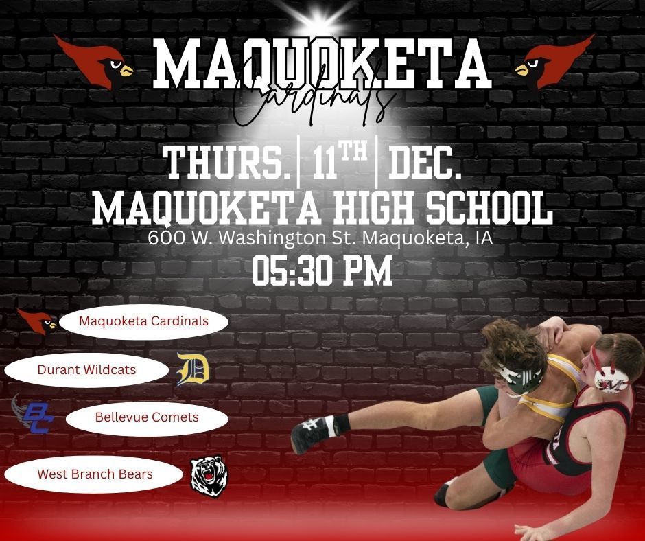 Boys Wrestling 12/11/2025