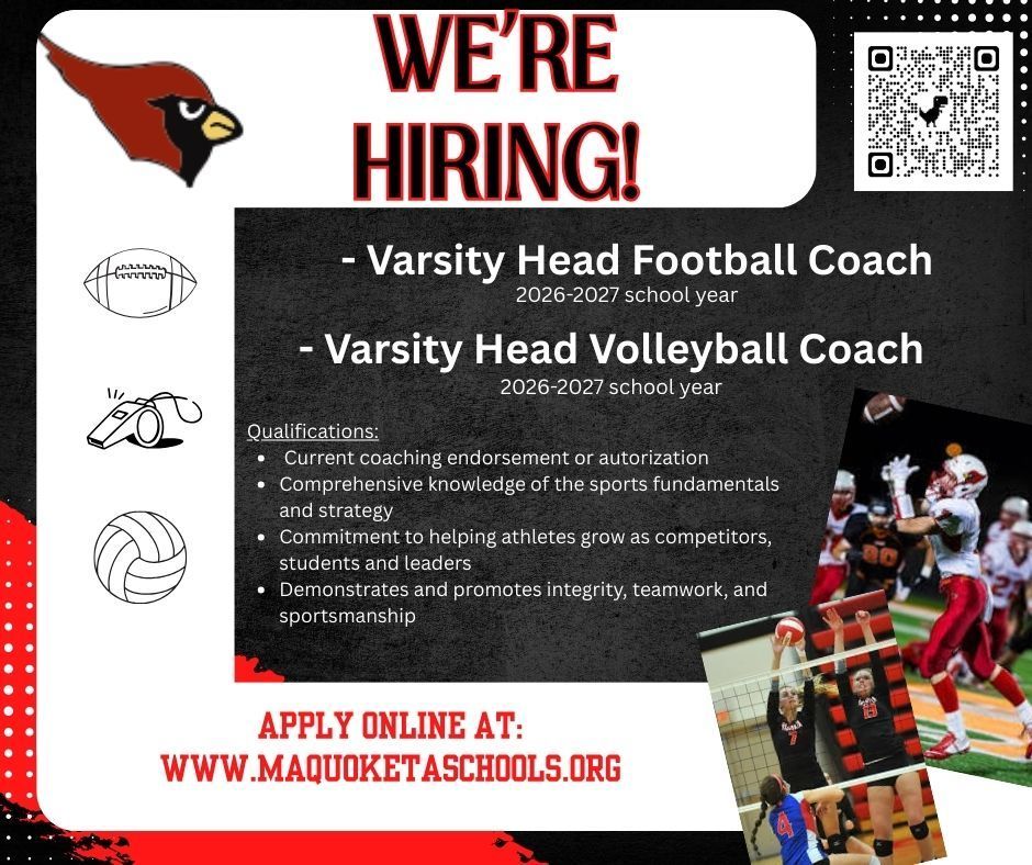Head Football & Volleyball Coach