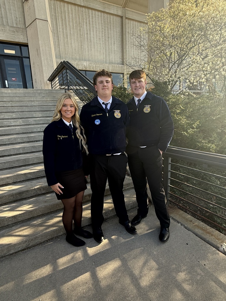 Shelby Eberhart, Tanner Swanson, and Ryker Henderson