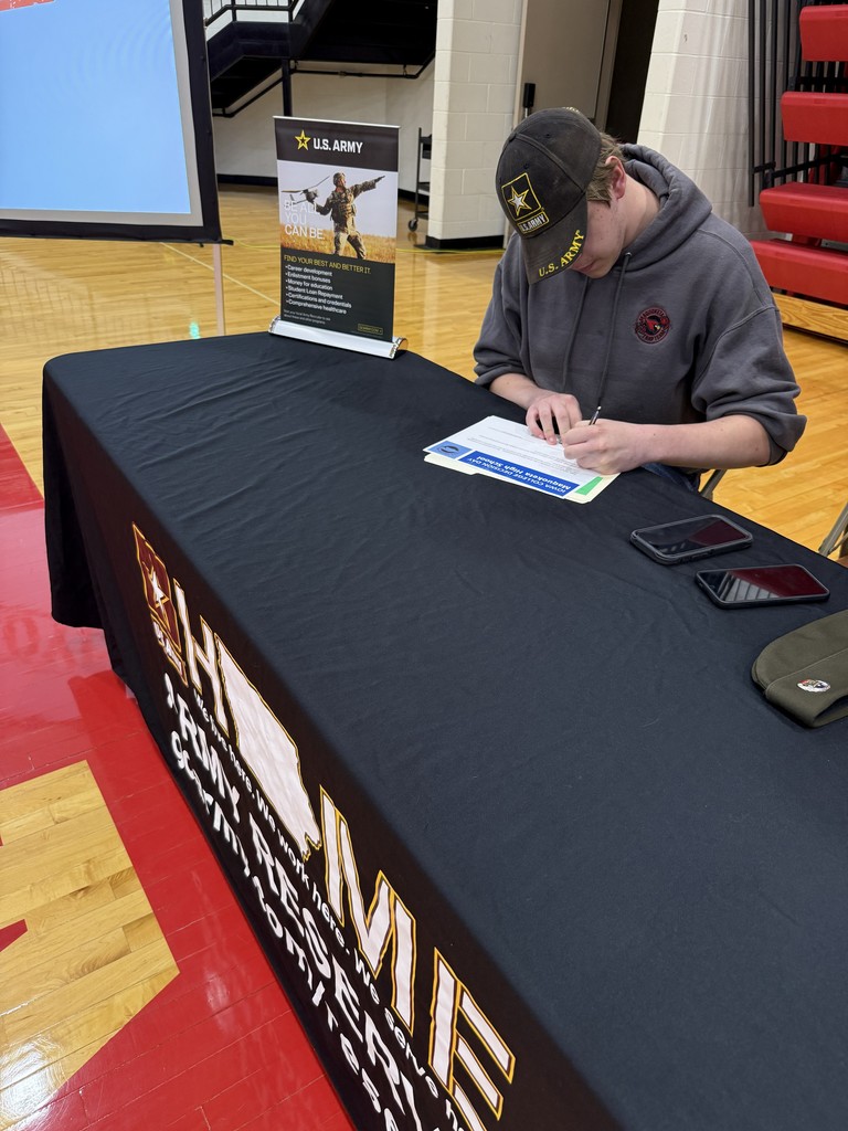 Army signing