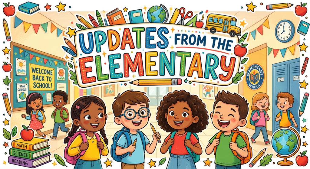 Updates from the Elementary